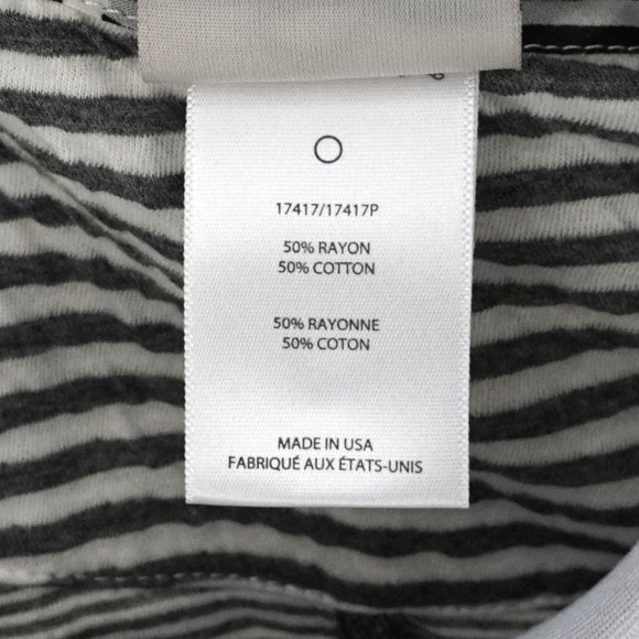 ANTHROPOLOGIE Dolan Gray White Striped Open Jacket - Picture 4 of 4